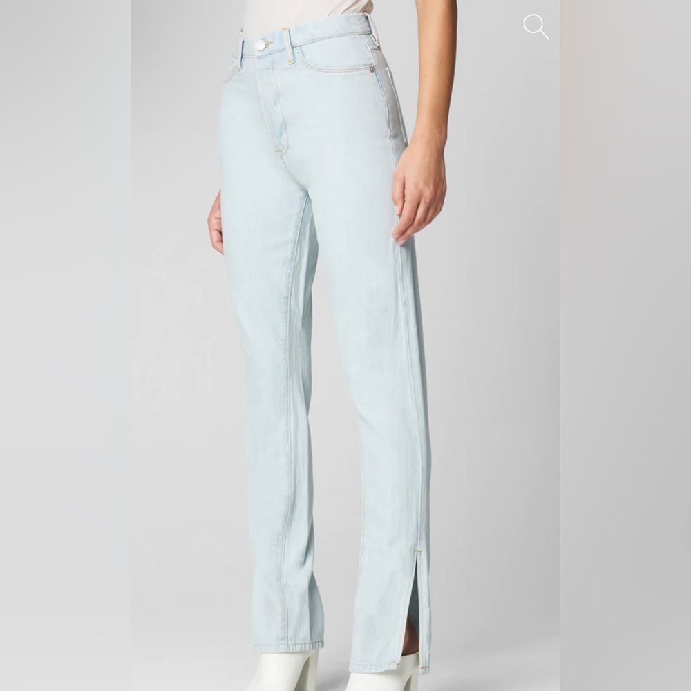 BLANK NYC The Cooper Long Slim Straight Leg Light Wash Jean Size 24 NWT